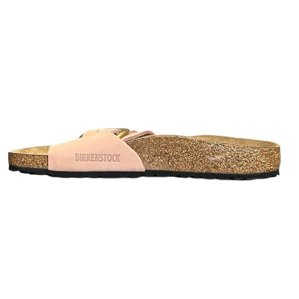 Birkenstock Madrid Big Buckle Women's Sandals Soft Pink 7 Leather Summer Spring - Picture 9 of 12